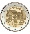 2 Euro Slovaquie  2023 - 200 ans de la poste à cheval