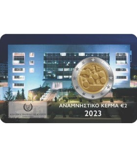 Coincard 2 Euro Chypre 2023 - Banque de Chypre