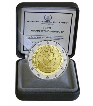 2 Euro BE Chypre 2023 - Banque de Chypre