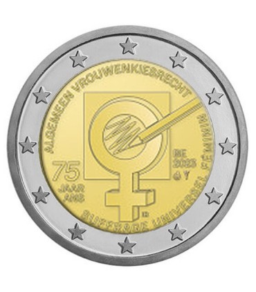 2 Euro Belgique 2023 - Suffrage universel des femmes