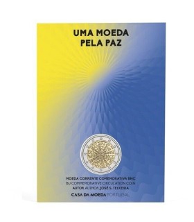 2 Euro BU Portugal 2023 - Une pièce pour la paix