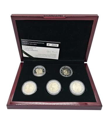 Set 6 x 2€ BE Luxembourg 2019-2021