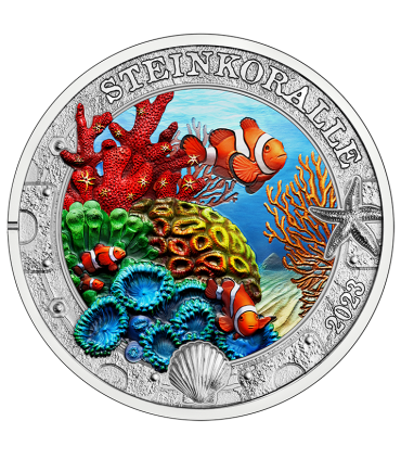 3 euro Autriche 2023 - Récif de Corail