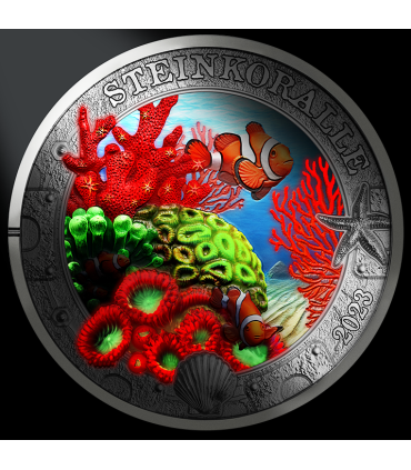 3 euro Autriche 2023 - Récif de Corail