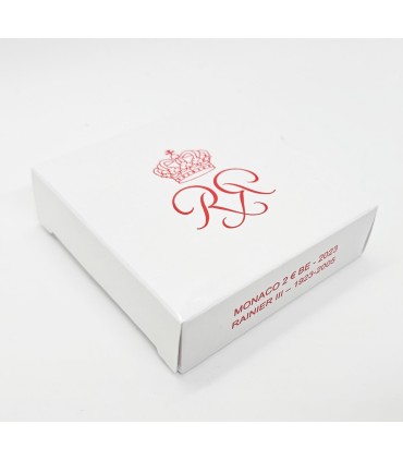 2 Euro Monaco 2023 -100 ans du Prince Rainier III