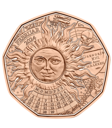 5 Euro Autriche 2024 - Année bissextile