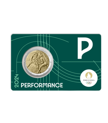 5 x 2 Euro France 2024 - JO Paris 2024
