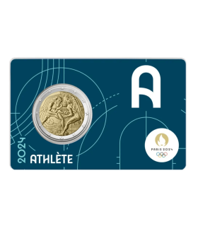 5 x 2 Euro France 2024 - JO Paris 2024