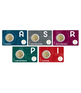 lot 5 xCoincard 2 Euro France 2024 - JO Paris 2024