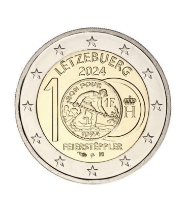 Luxembourg 2 Euros Commémo 2024 - Franc Feierstëppler