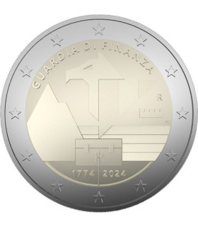 2 Euro Italie 2024 - 250 ans du Garde des Finances