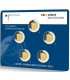 5 x 2 euro BU Allemagne 2024 - Constitution de Francfort