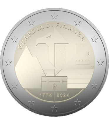 2 Euro Italie 2024 - 250 ans du Garde des Finances