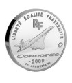 European Mintmark : 40ème anniversaire du premier vol du Concorde 50 Euro Arg 2009 - Auteur: Atelier de Gravure

Poids: 163,80 g