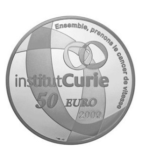 50 Euro ARG Institut Curie BE 2009 - Auteur: Atelier de Gravure

Poids: 163,80 gr  5,77 oz

Diamètre: 50 mm  1,97 inch

Tirage: 