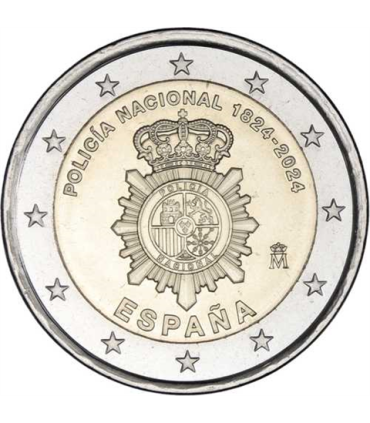 2 Euro Espagne 2024 - Police Nationale