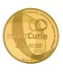 50 Euro or marie curie 2009 - Institut Curie - 50 € OR 1/4oz BE 2009
Auteur: Atelier de Gravure

Poids: 8,45 gr / 0,30 oz

Diamè