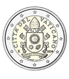 2 Euro Vatican 2024 Courante