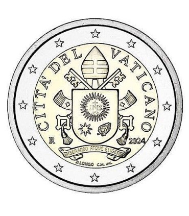 2 Euro Vatican 2024 Courante