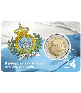 Coincard 2 Euro Saint Marin 2024
