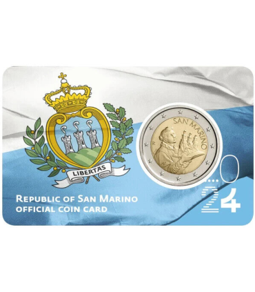 Coincard 2 Euro Saint Marin 2024