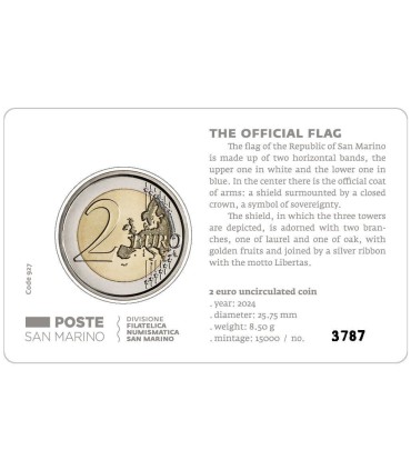 Coincard 2 Euro Saint Marin 2024