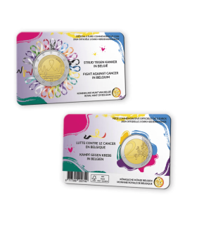 Coincard Flamande 2 Euro Belgique 2024- Sida