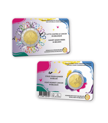 Coincard Francaise 2 Euro Belgique 2024- Sida