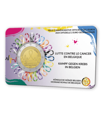 Coincard Francaise 2 Euro Belgique 2024- Sida