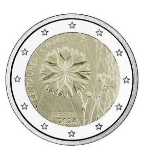 2 Euro Estonie 2024 - Le Bleuet