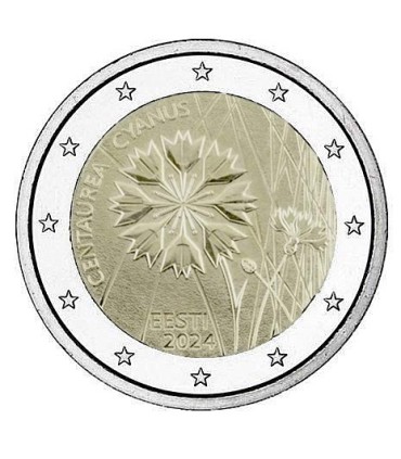 2 Euro Estonie 2024 - Le Bleuet