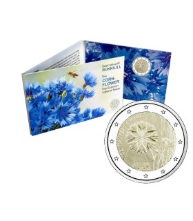 Coincard 2 Euro Estonie 2024 - Le Bleuet