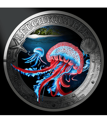3 euro Autriche 2024 - Méduse pélagique