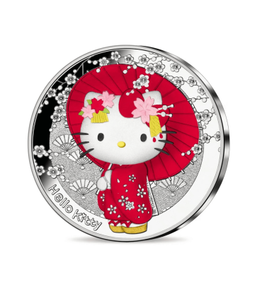 10 euros BE Argent Hello Kitty 2024 - Japon