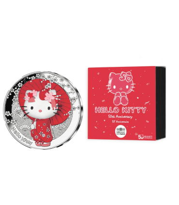 10 euros BE Argent Hello Kitty 2024 - Japon