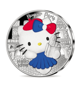 10 euros BE Argent Hello Kitty 2024