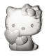 10 euros BE Argent Hello Kitty 2024 ( Forme)