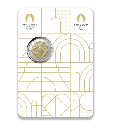 2 euro France 2024 BU Coincard - Tour Eiffel