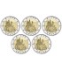 2 Euro ALLEMAGNE 2012 les 5 ateliers - Pièce de 2 € commémorative Allemagne 2012 Bayern représentant le château de Neuschwanstei