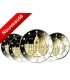 5x2 Euro Allemagne 2016 Dresde - 5 X 2 € commémorative Allemagne 2016 A,D,F,G,J représentant le Palais Zwinger de Dresde.Sous le
