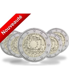 5x2 Euro Allemagne 2015 drapeau -  - 5x2 Euro Allemagne 2015 drapeau -  Le Comptoir de l'Euro  