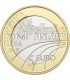 5 Euro Finlande 2016 -  
 
Caractéristiques:
 Valeur Faciale: 5,00 euro 
 Diamètre : 27,5mm 
- Poids : 9,8g 
 Composition : cupr
