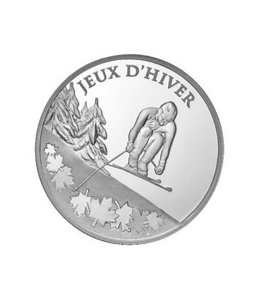 10 Euro ARG BE 2009 Jeux d'hiver - Ski alpin - Auteur: Atelier de Gravure
Poids: 22,20 g  0,78 oz
Diamètre: 37 mm  1,46 inch
Tir