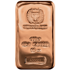 Lingot Cuivre 311 gr 99,9%