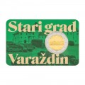 Coincard 2 Euro Croatie 2024 BU - Château de Varazdin