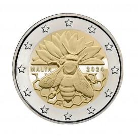 2 Euro Malte 2024 - L'abeille Maltaise