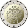 2 Euro Lituanie 2024 - Les Jardins de paille