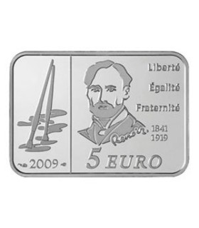 Auguste Renoir - 5 Euro AG BU 2009 - Auteur: Atelier de Gravure

Poids: 15 gr  0,53 oz

Diamètre: 30 mm  1,18 inch

Tirage: 20 0