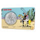 Coincard 5 euro Belgique 2024 – Lucky Luke version relief