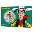 Coincard 5 euro Belgique 2024 – Lucky Luke version couleur